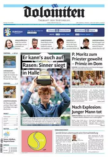 Prima-pagina-dolomiten-del-2024-06-24