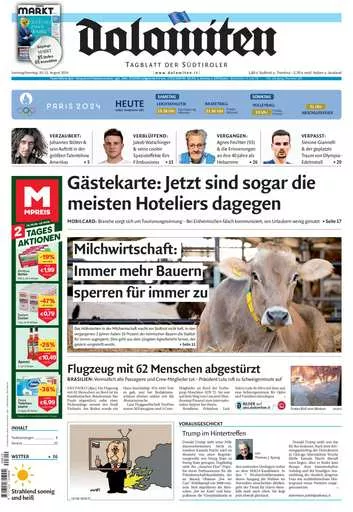 Prima-pagina-dolomiten-del-2024-08-10