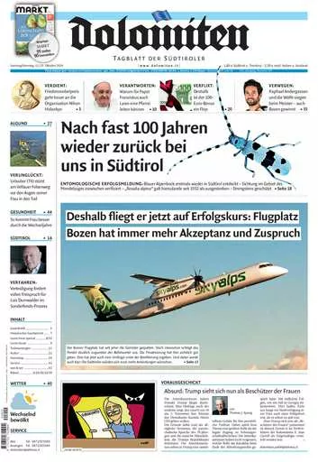 Prima-pagina-dolomiten-del-2024-10-12