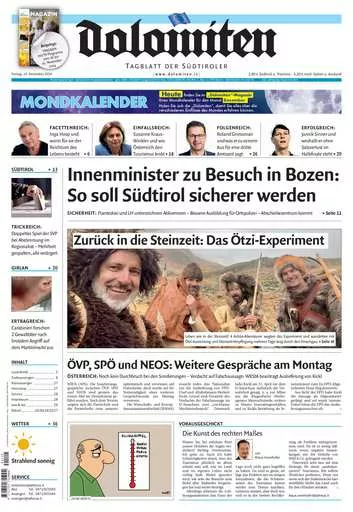 Prima-pagina-dolomiten-del-2024-11-15