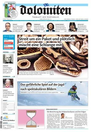 Prima-pagina-dolomiten-del-2025-02-07