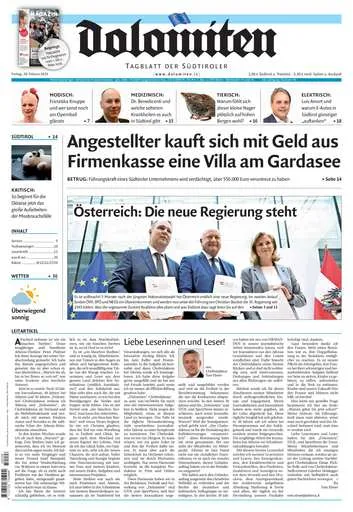 Prima-pagina-dolomiten-del-2025-02-28