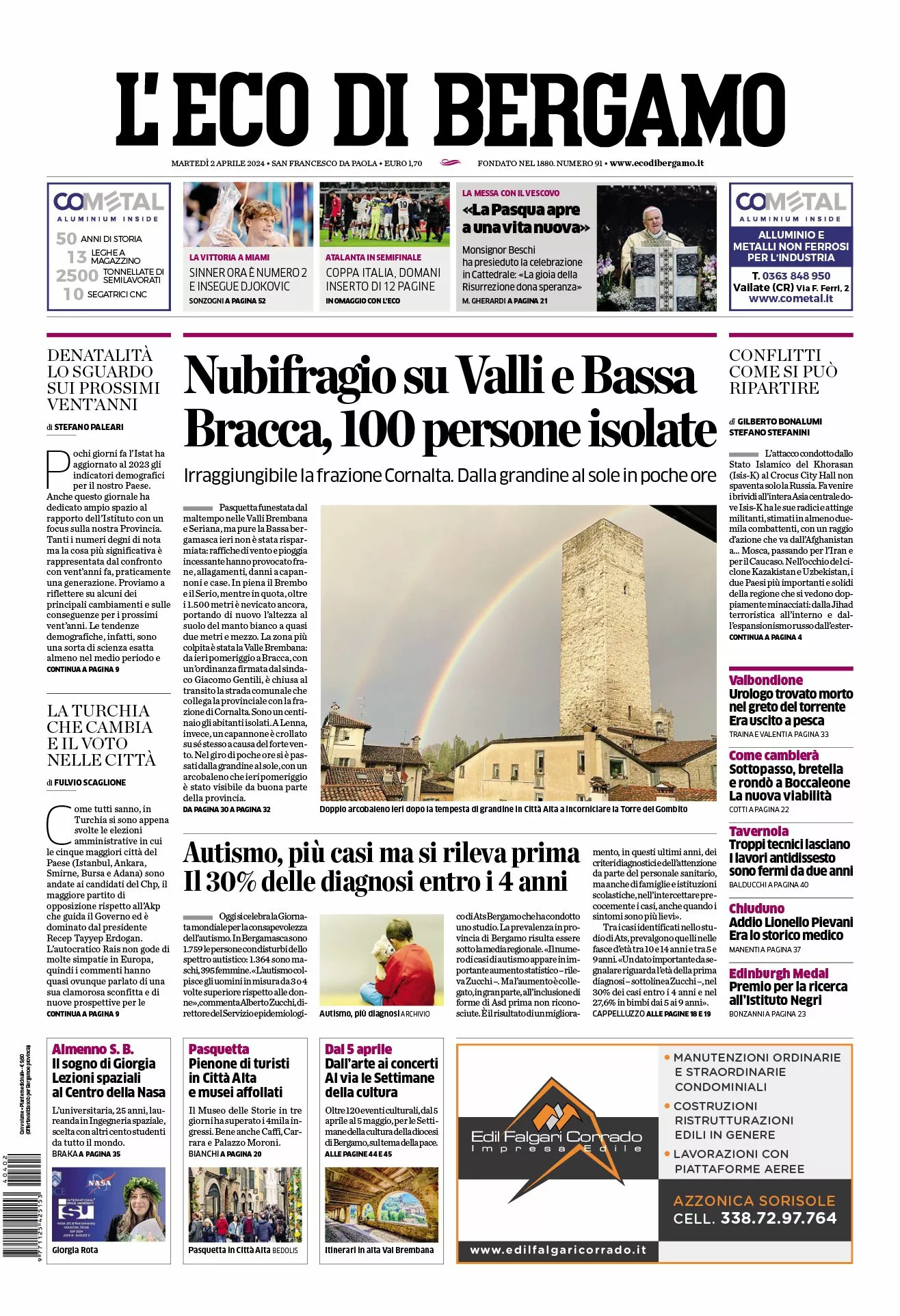 Prima-pagina-eco-di-bergamo-edizione-di-oggi-02-04-2024