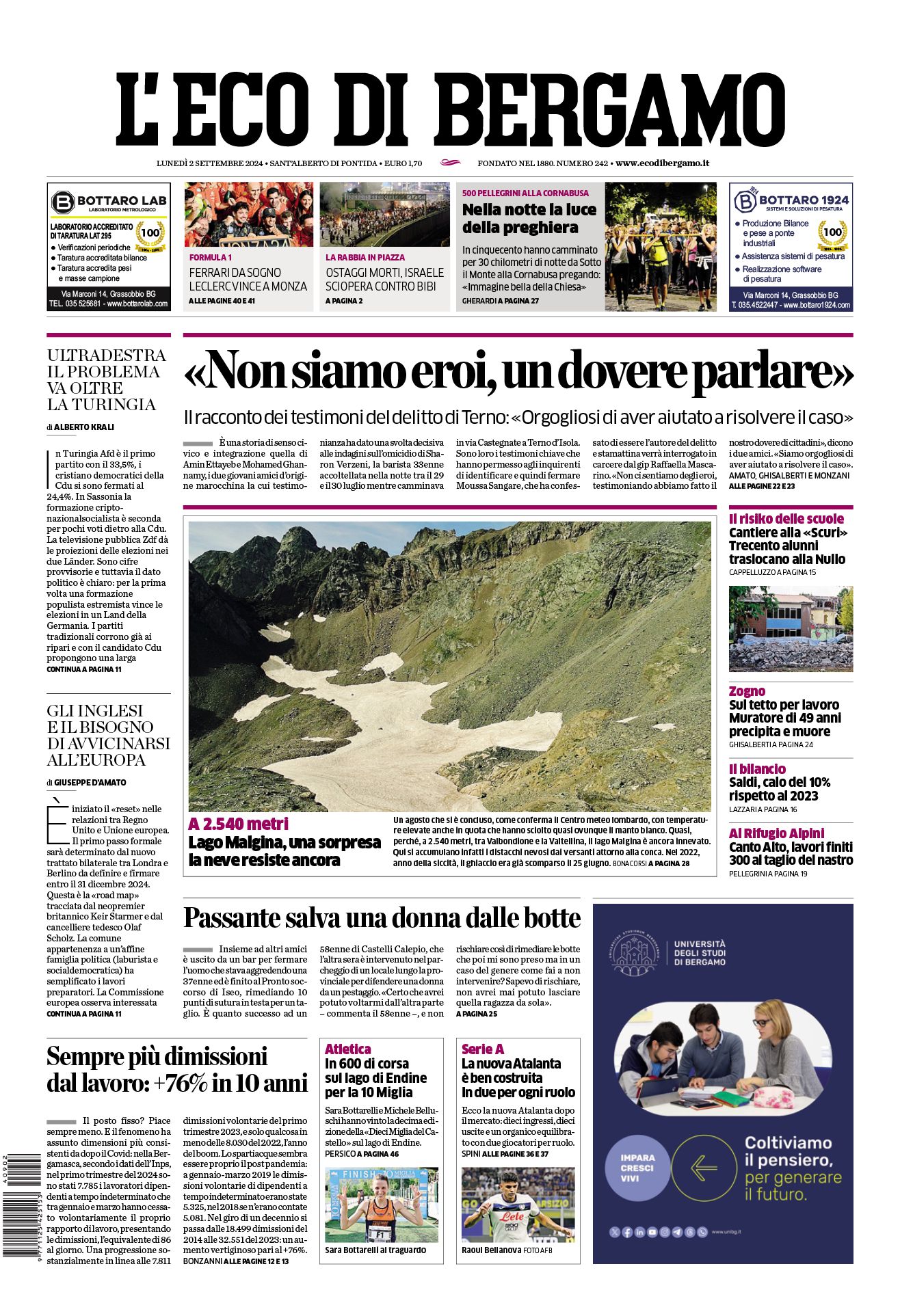 Prima-pagina-eco-di-bergamo-edizione-di-oggi-02-09-2024