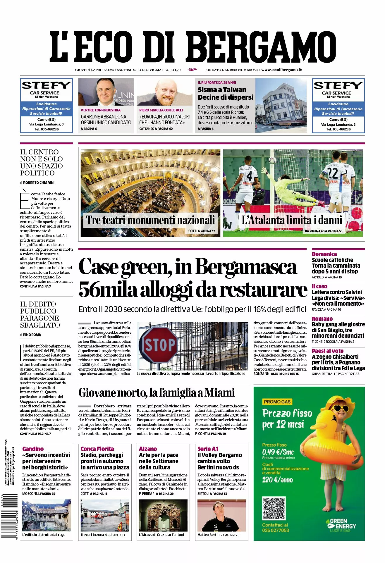 Prima-pagina-eco-di-bergamo-edizione-di-oggi-04-04-2024