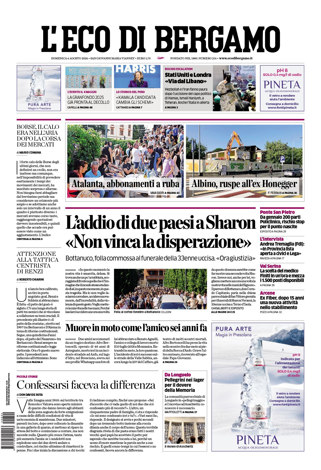 Prima-pagina-eco-di-bergamo-edizione-di-oggi-04-08-2024