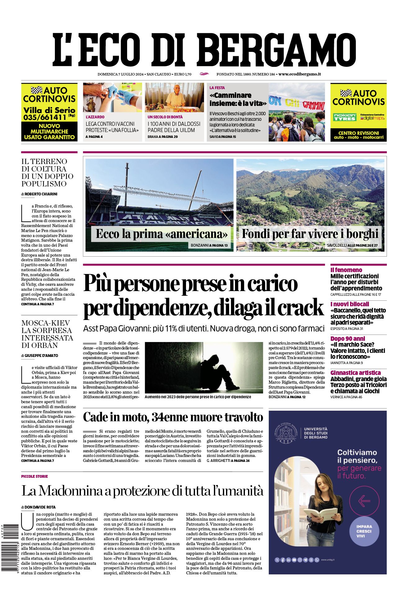 Prima-pagina-eco-di-bergamo-edizione-di-oggi-07-07-2024