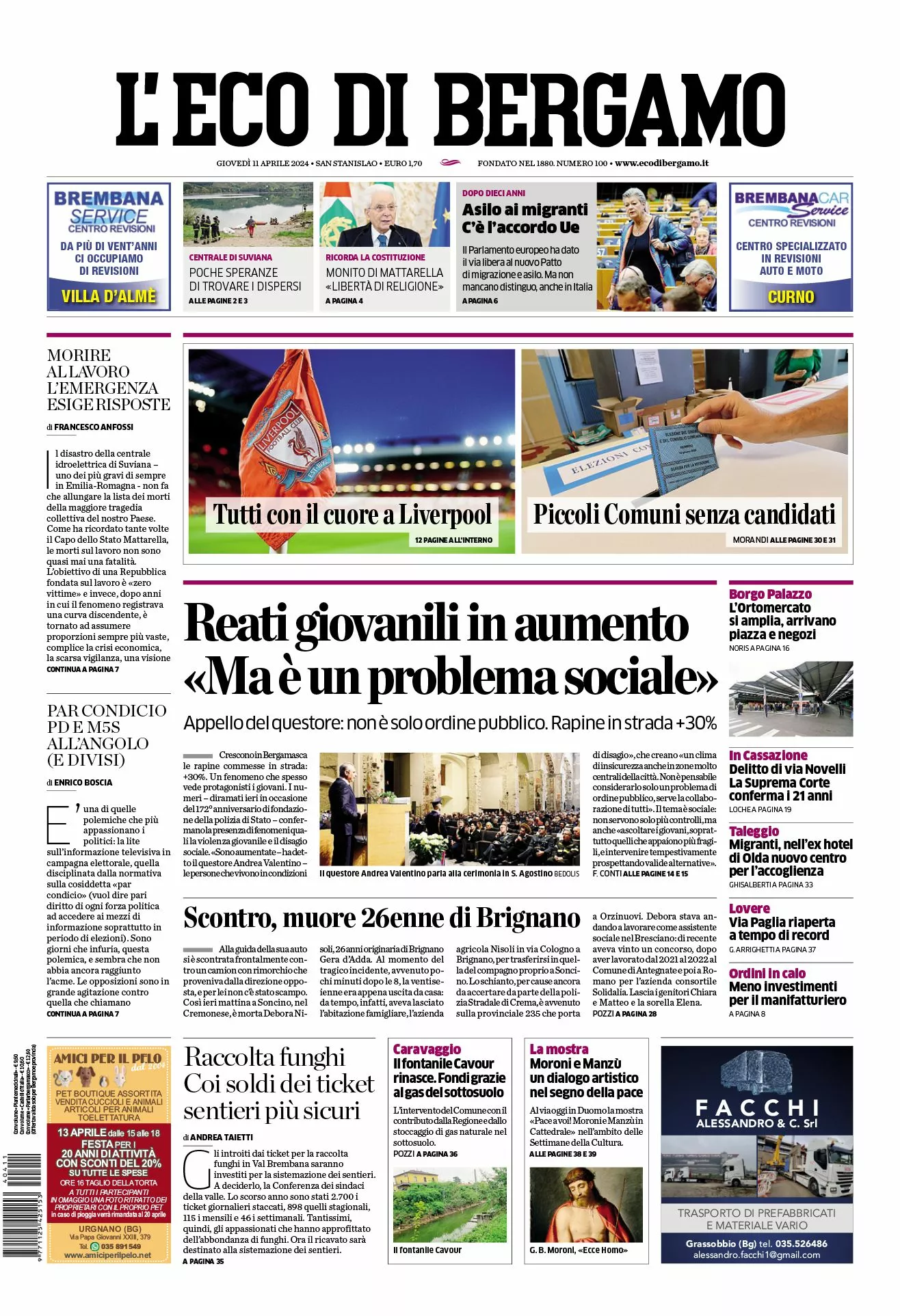 Prima-pagina-eco-di-bergamo-edizione-di-oggi-11-04-2024