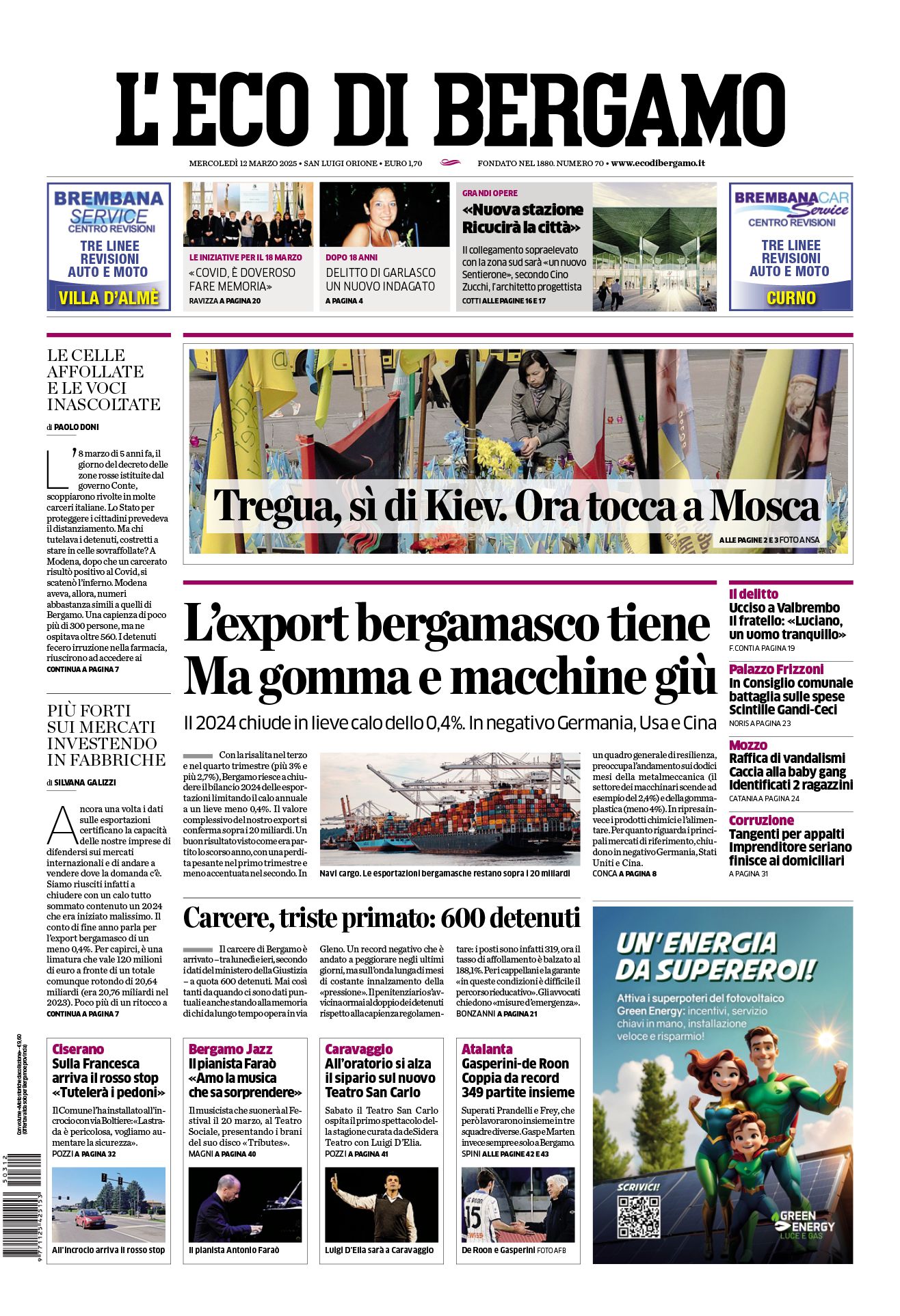 Prima-pagina-eco-di-bergamo-edizione-di-oggi-12-03-2025