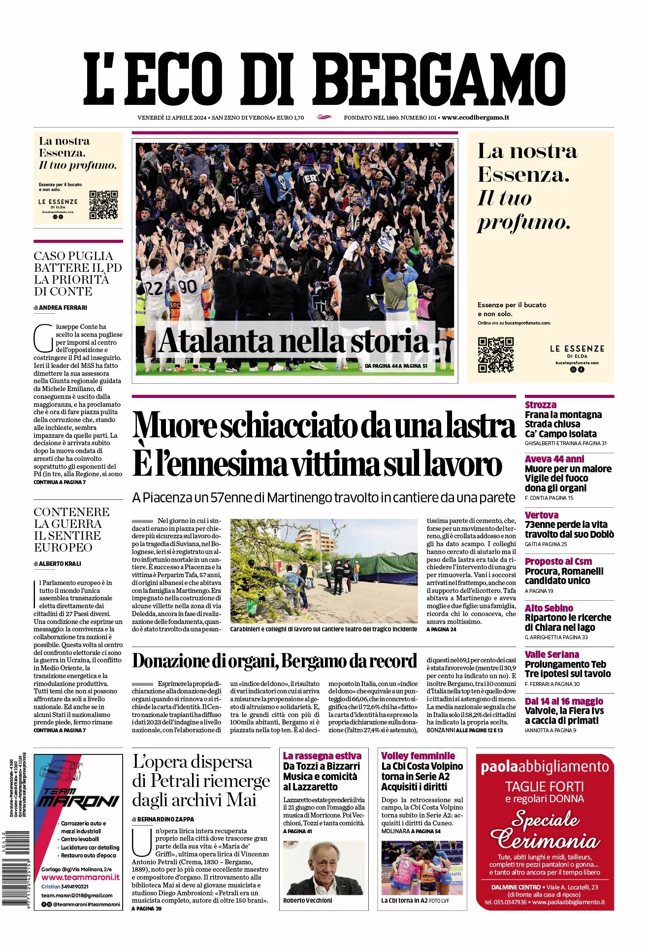 Prima-pagina-eco-di-bergamo-edizione-di-oggi-12-04-2024