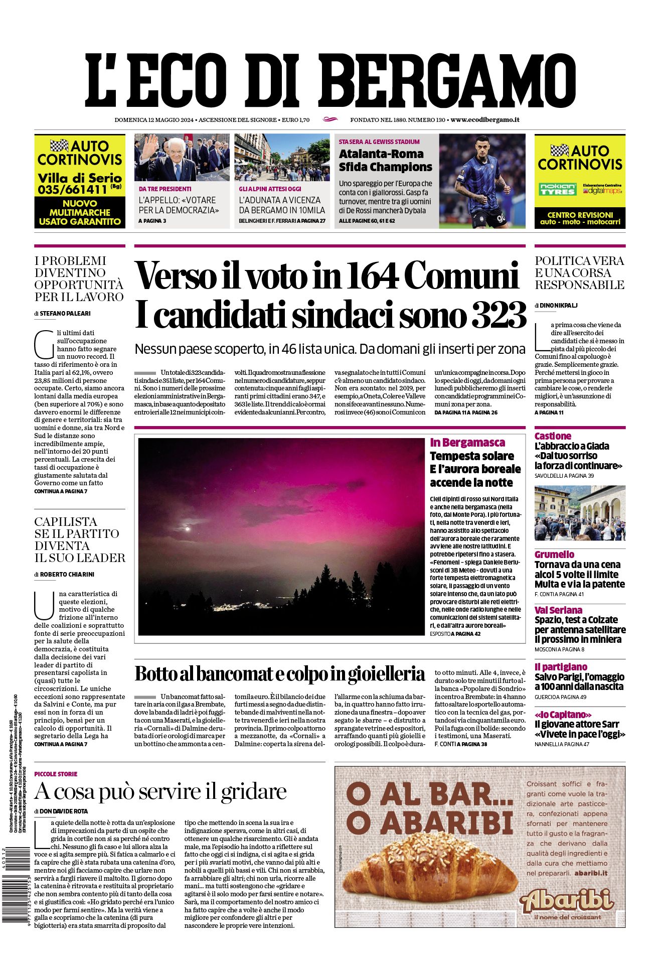 Prima-pagina-eco-di-bergamo-edizione-di-oggi-12-05-2024