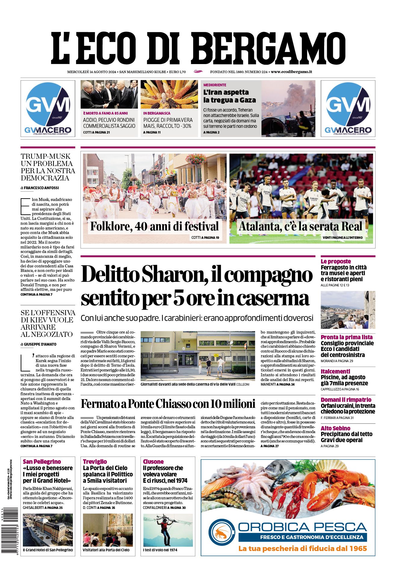 Prima-pagina-eco-di-bergamo-edizione-di-oggi-14-08-2024