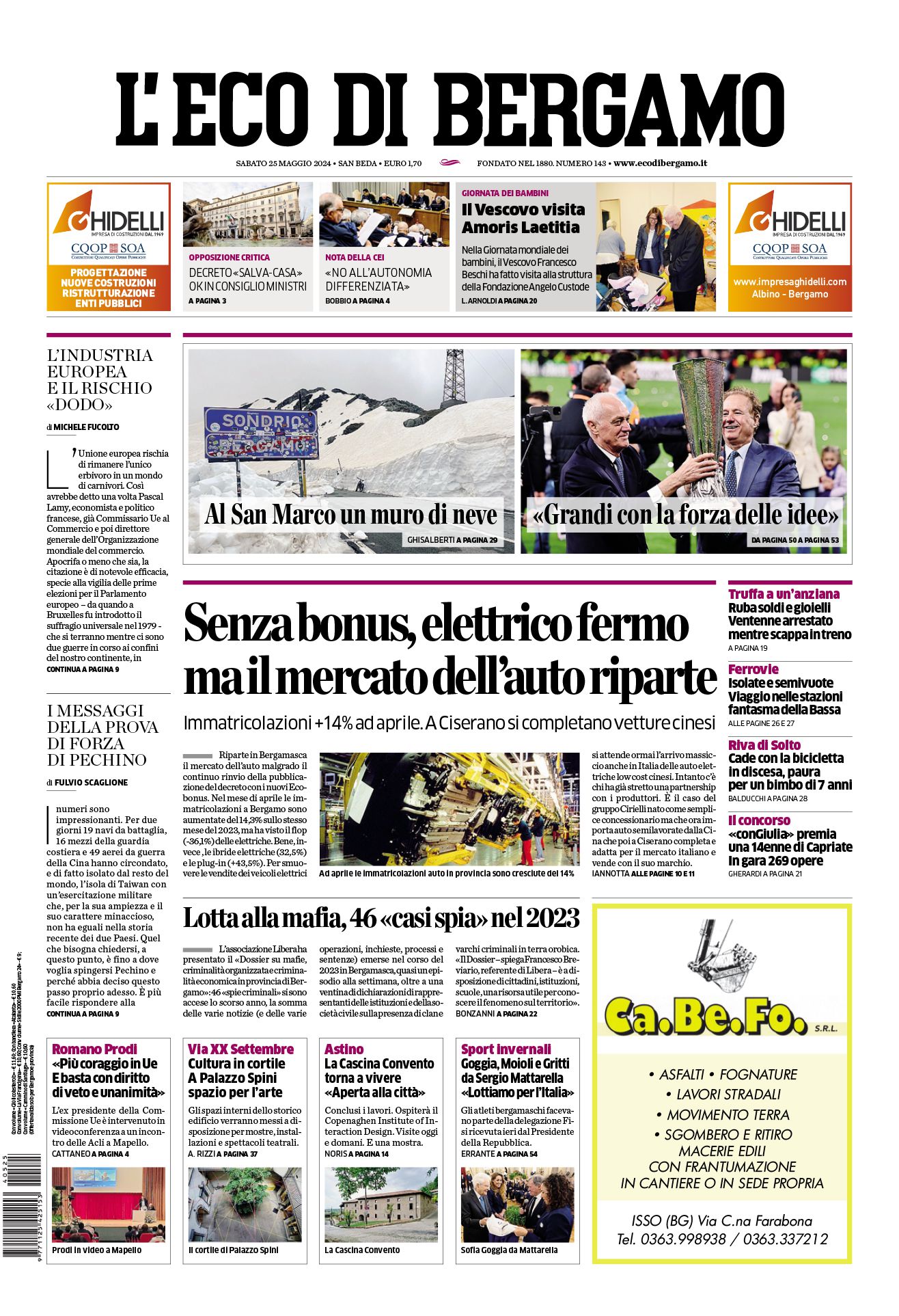 Prima-pagina-eco-di-bergamo-edizione-di-oggi-25-05-2024