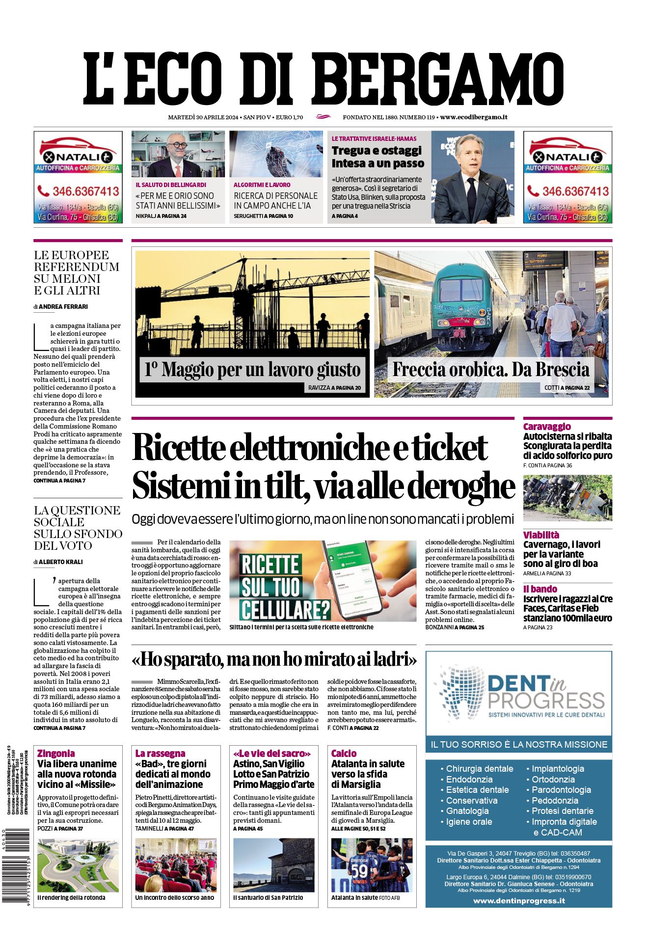 Prima-pagina-eco-di-bergamo-edizione-di-oggi-30-04-2024