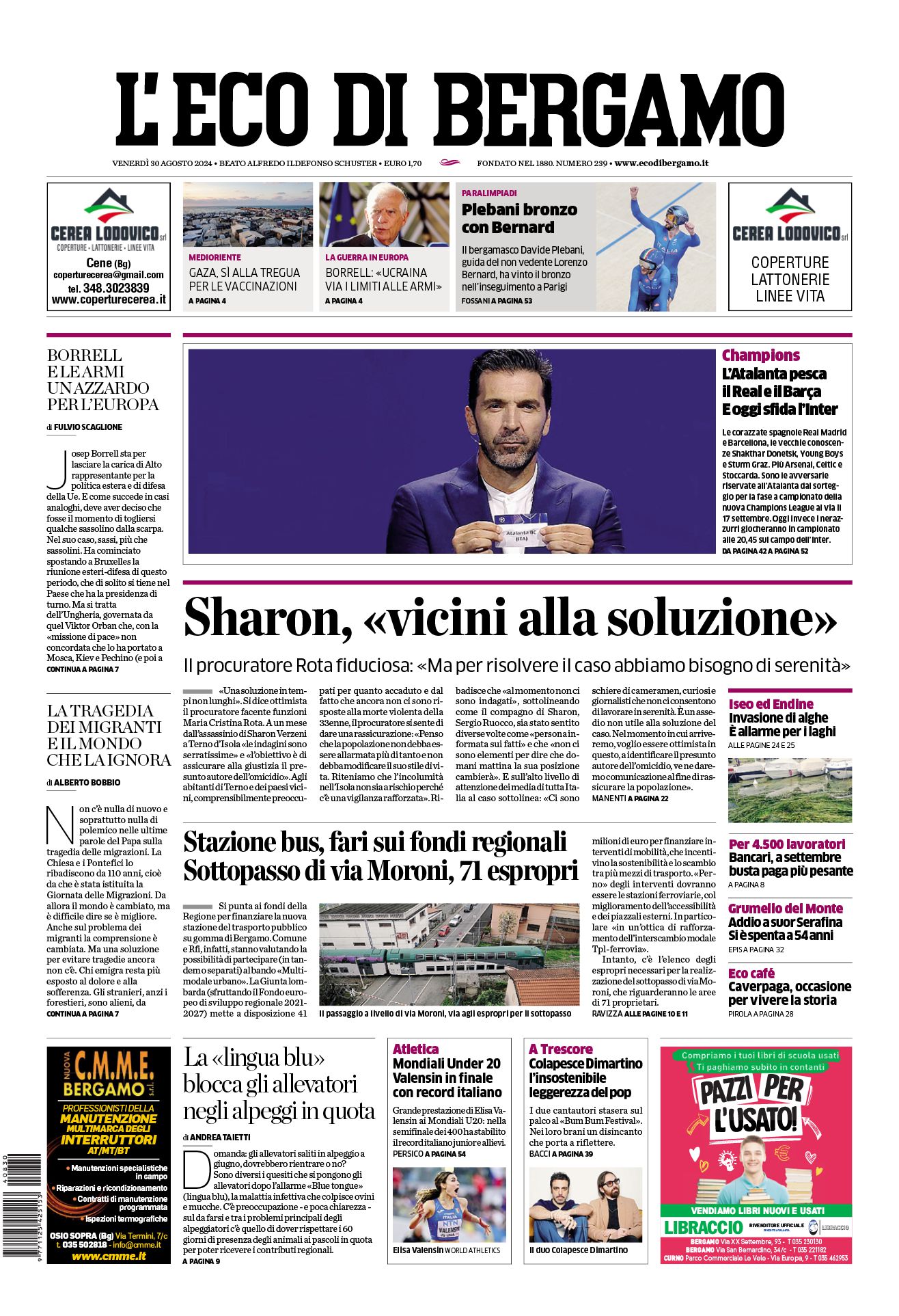 Prima-pagina-eco-di-bergamo-edizione-di-oggi-30-08-2024