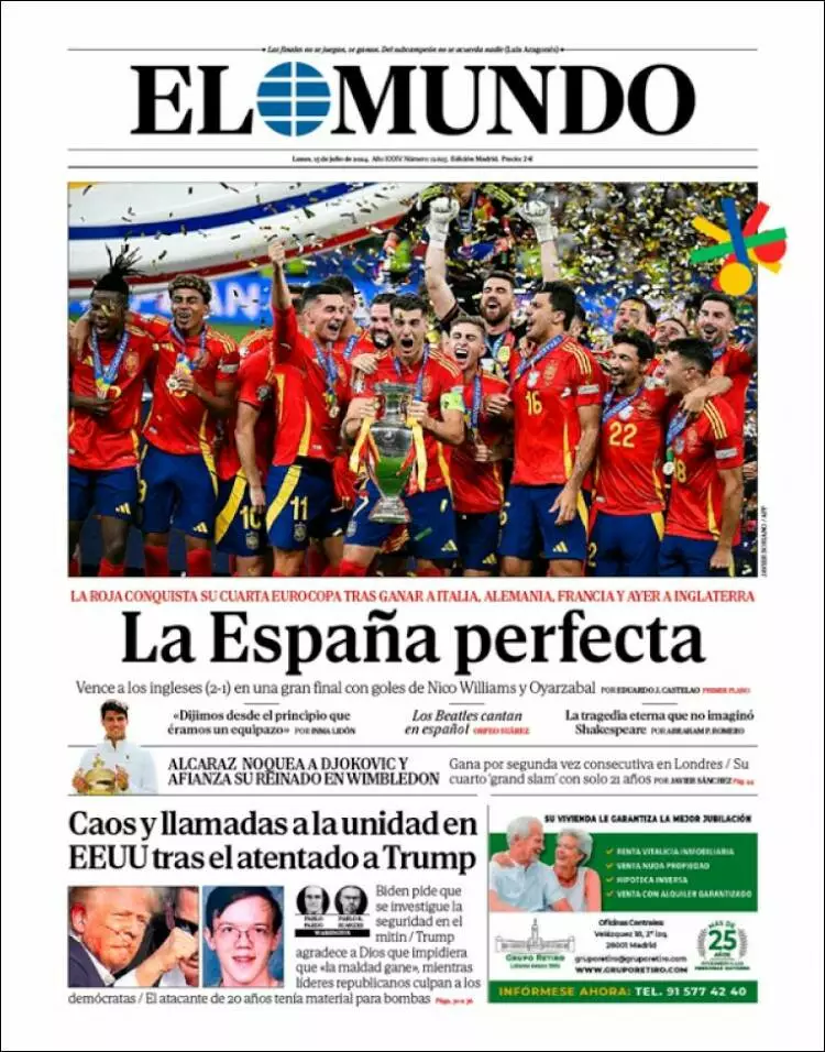 Prima-pagina-elmundo-edizione-di-oggi-2024-07-15