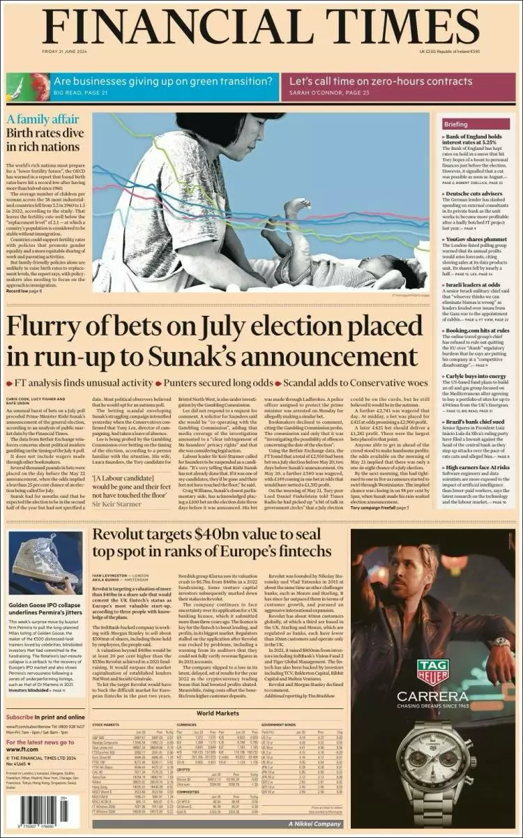 Prima-pagina-financial-times-edizione-di-oggi-2024-06-21