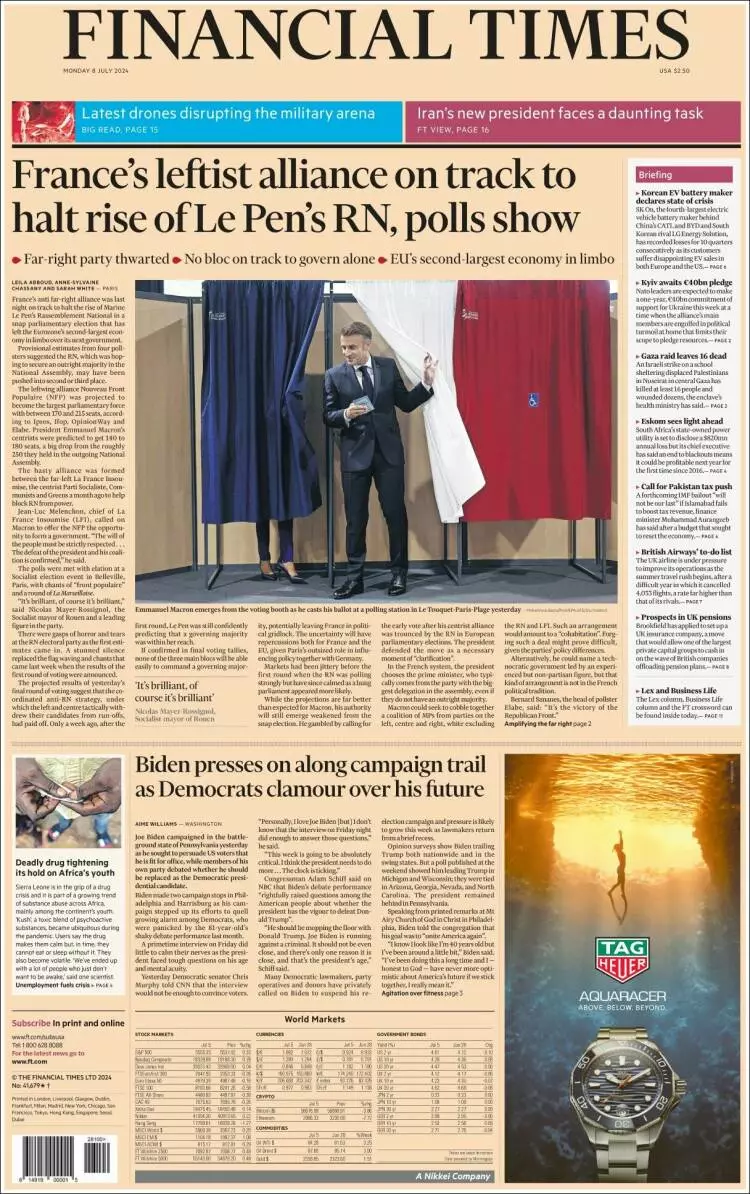 Prima-pagina-financial-times-edizione-di-oggi-2024-07-08