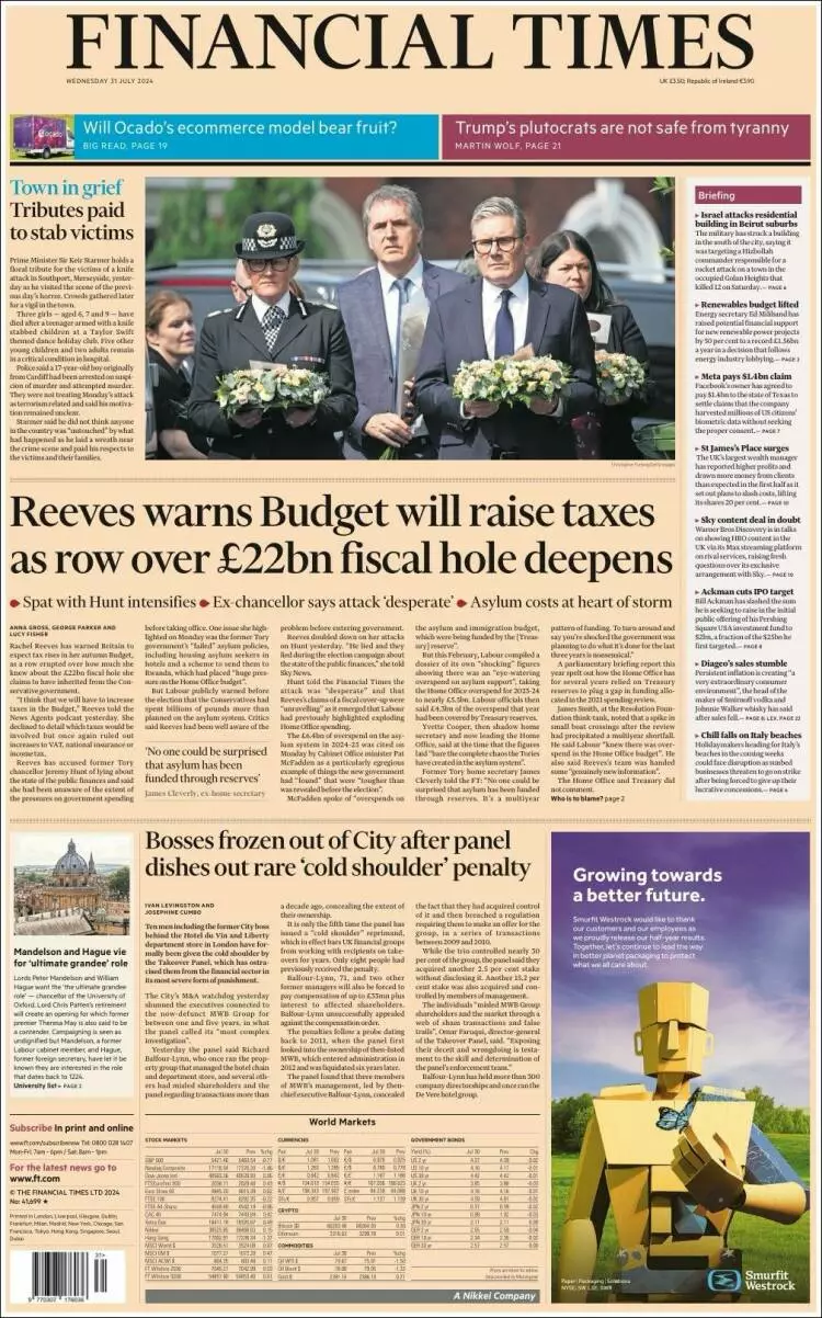 Prima-pagina-financial-times-edizione-di-oggi-2024-07-31