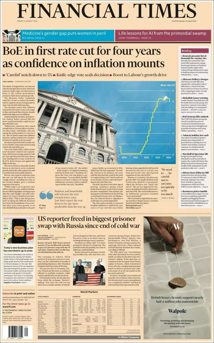 Prima-pagina-financial-times-edizione-di-oggi-2024-08-02