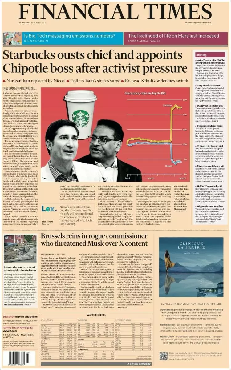 Prima-pagina-financial-times-edizione-di-oggi-2024-08-14