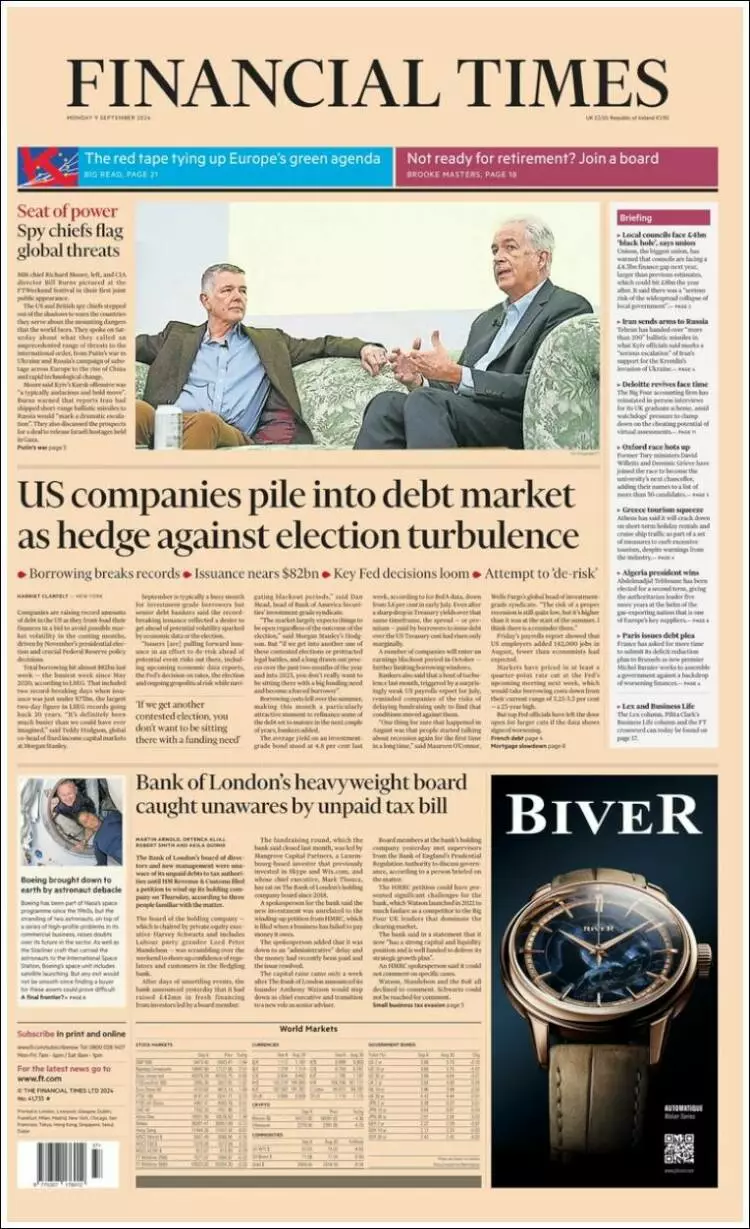 Prima-pagina-financial-times-edizione-di-oggi-2024-09-09