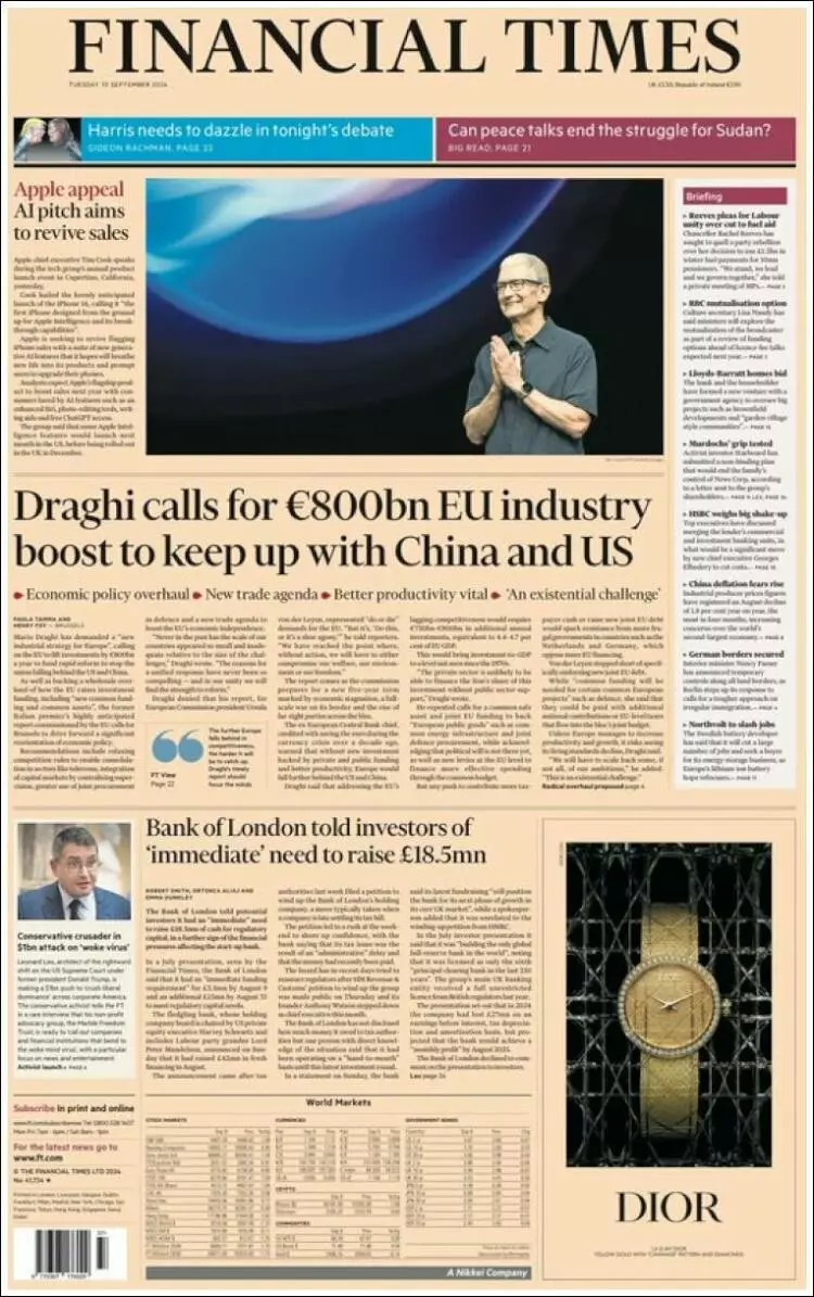 Prima-pagina-financial-times-edizione-di-oggi-2024-09-10