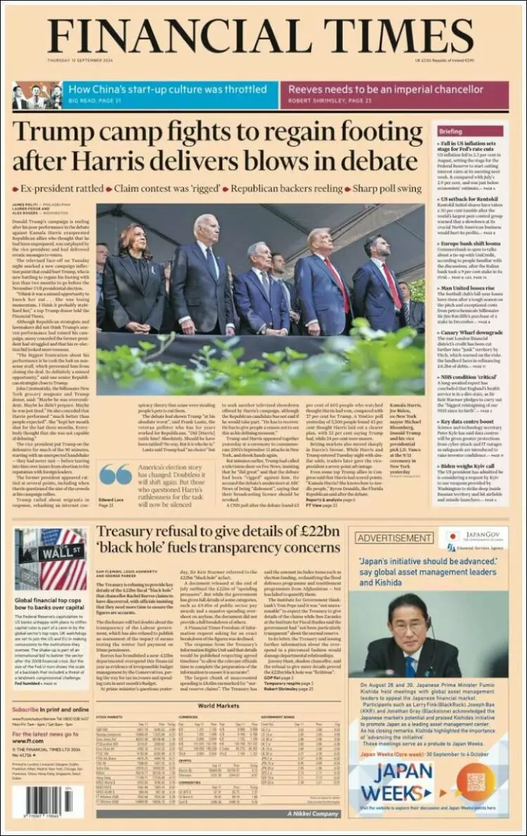 Prima-pagina-financial-times-edizione-di-oggi-2024-09-12