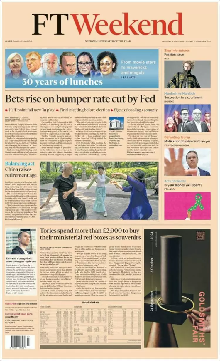 Prima-pagina-financial-times-edizione-di-oggi-2024-09-14