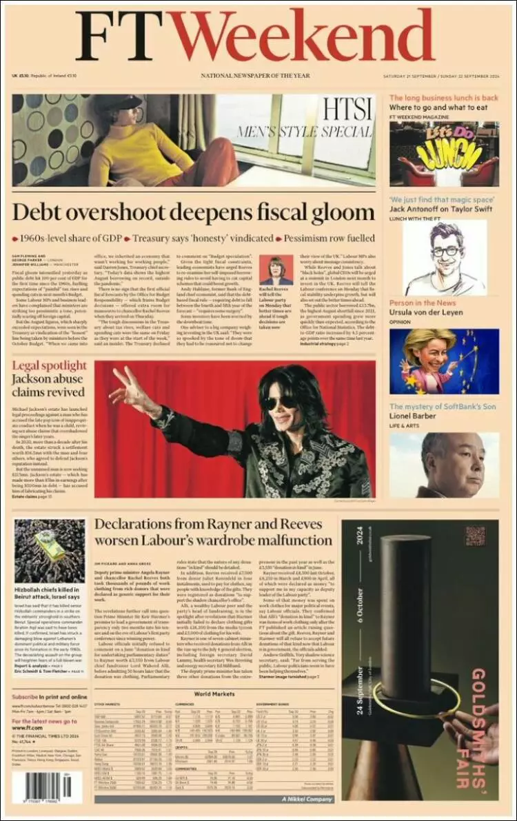 Prima-pagina-financial-times-edizione-di-oggi-2024-09-21