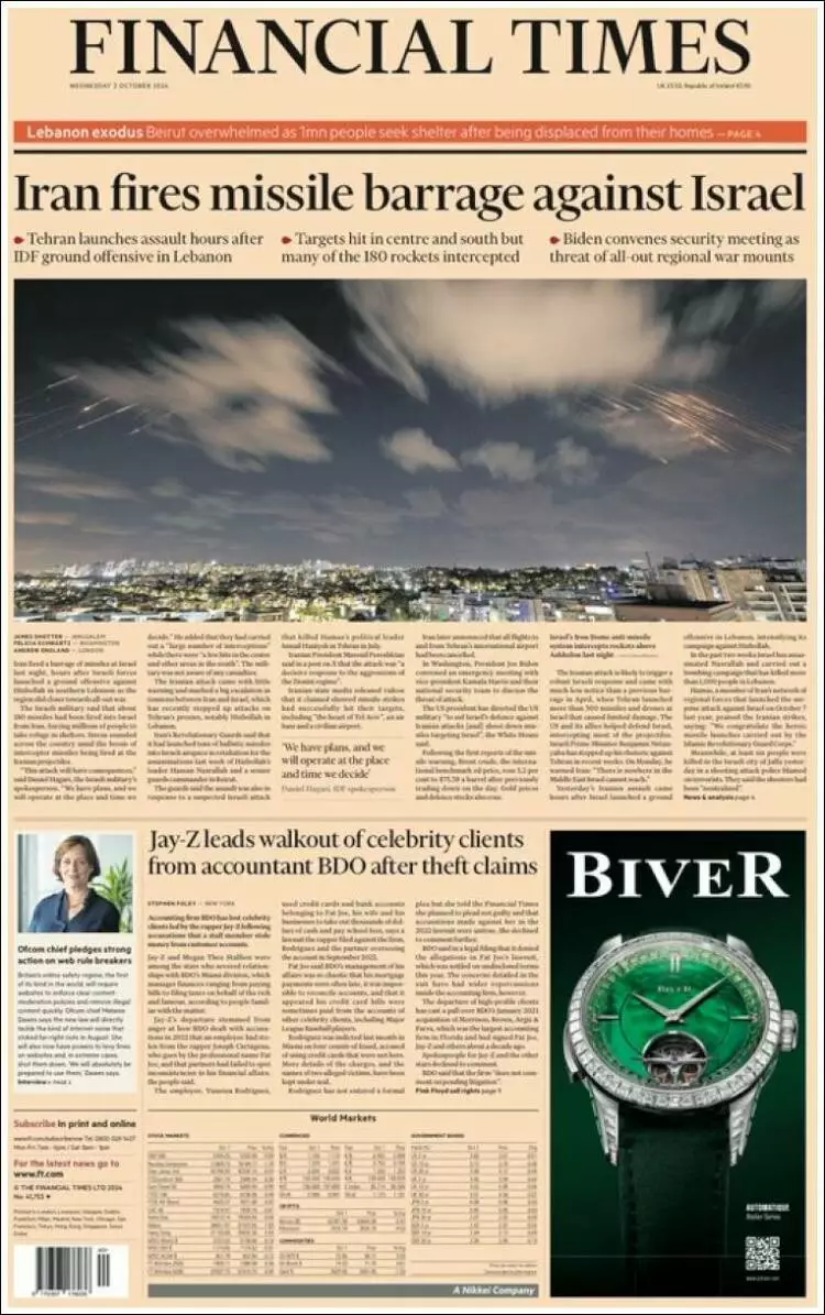 Prima-pagina-financial-times-edizione-di-oggi-2024-10-02