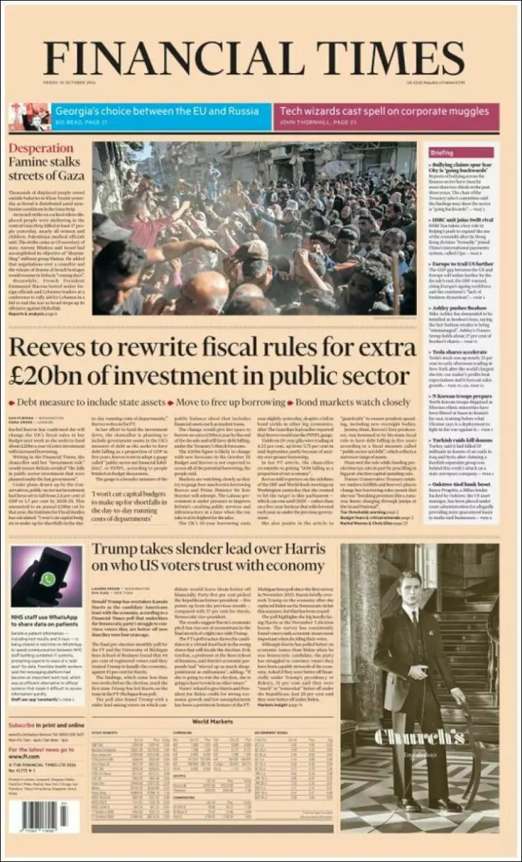 Prima-pagina-financial-times-edizione-di-oggi-2024-10-25