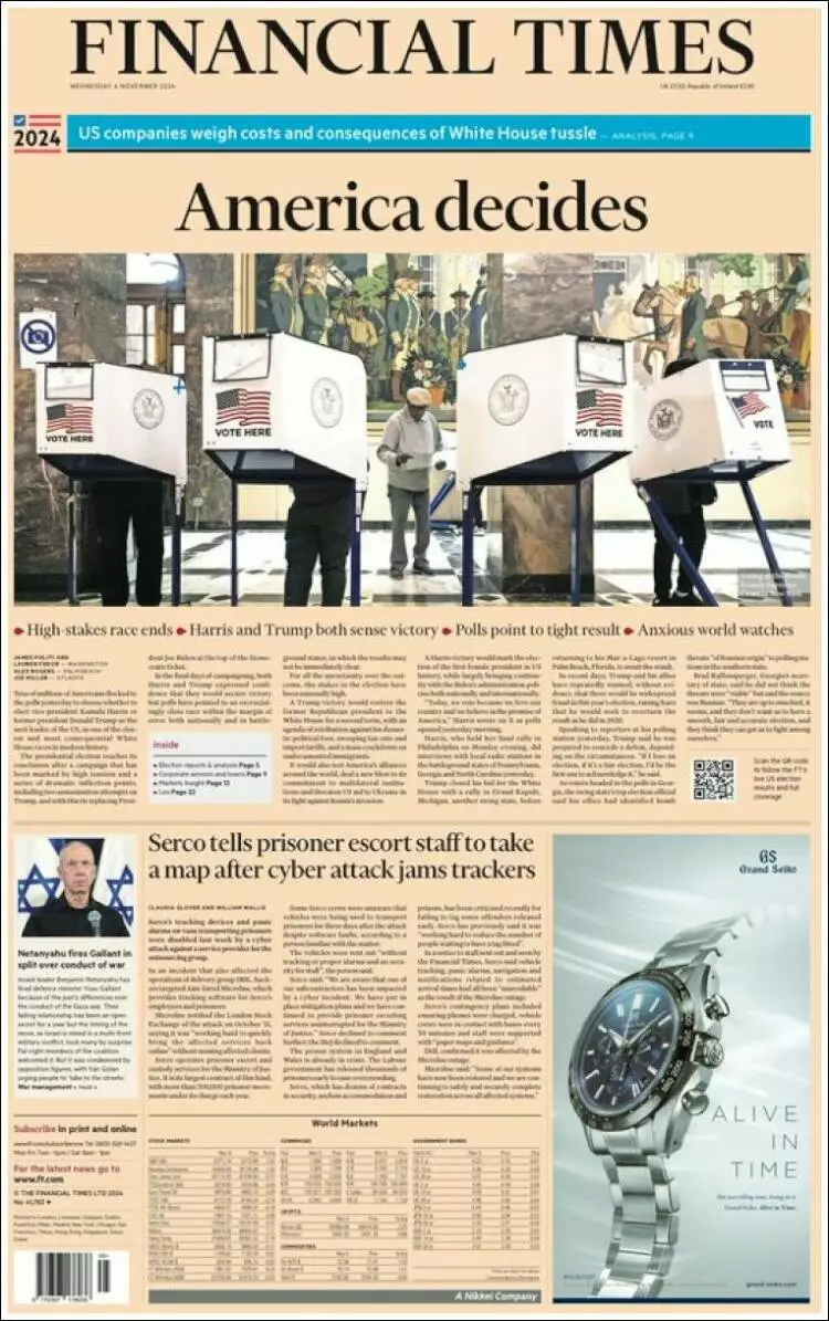 Prima-pagina-financial-times-edizione-di-oggi-2024-11-06