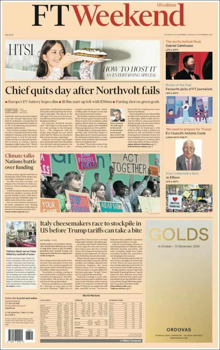 Prima-pagina-financial-times-edizione-di-oggi-2024-11-23