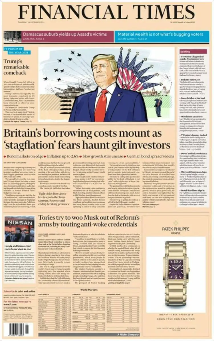 Prima-pagina-financial-times-edizione-di-oggi-2024-12-19