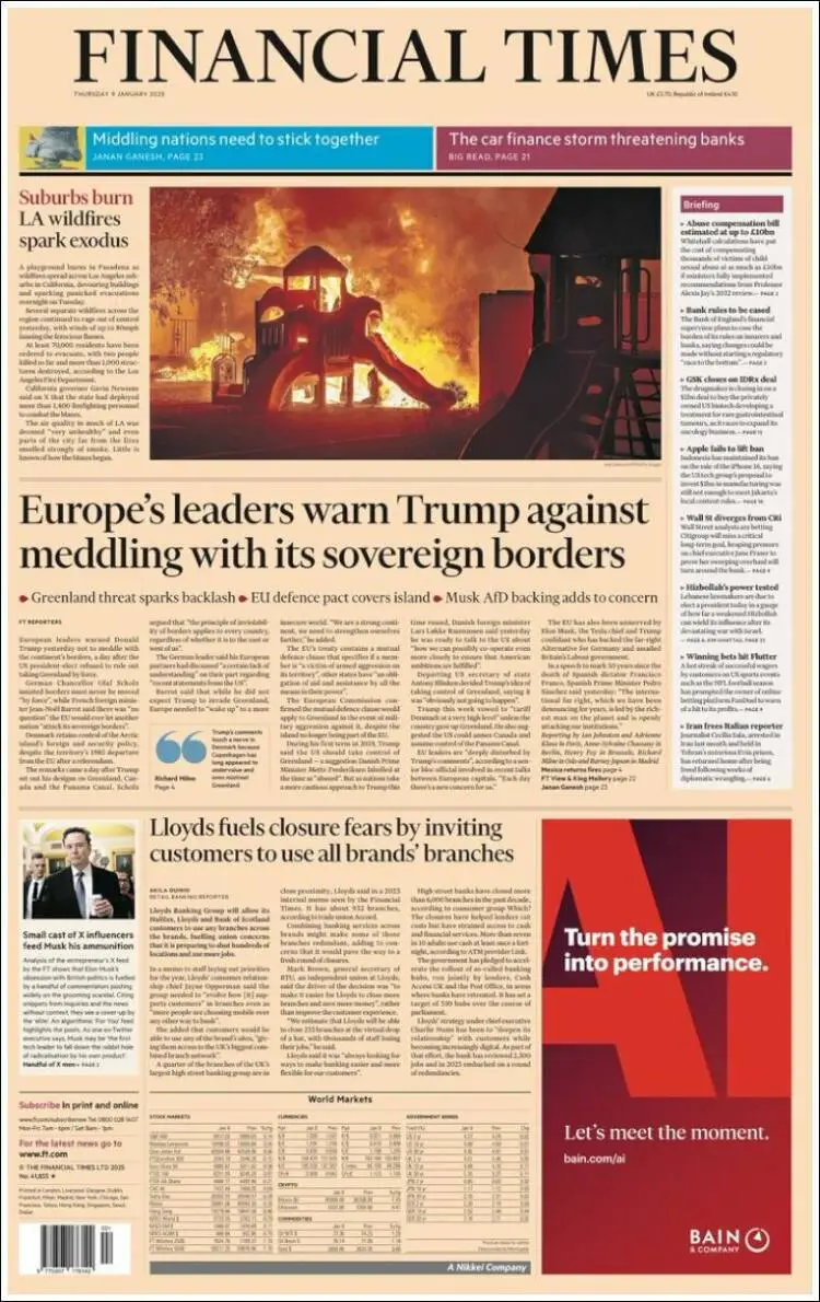 Prima-pagina-financial-times-edizione-di-oggi-2025-01-09