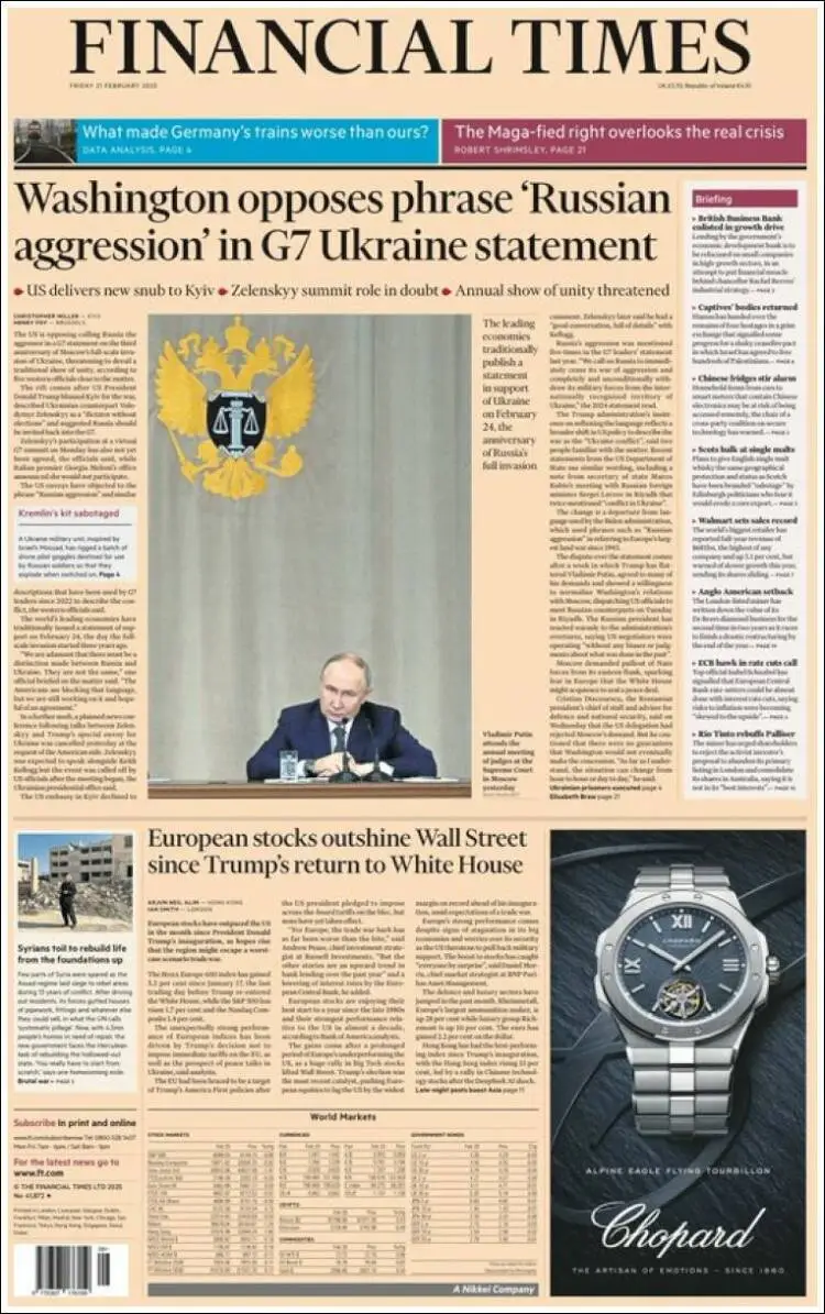 Prima-pagina-financial-times-edizione-di-oggi-2025-02-21