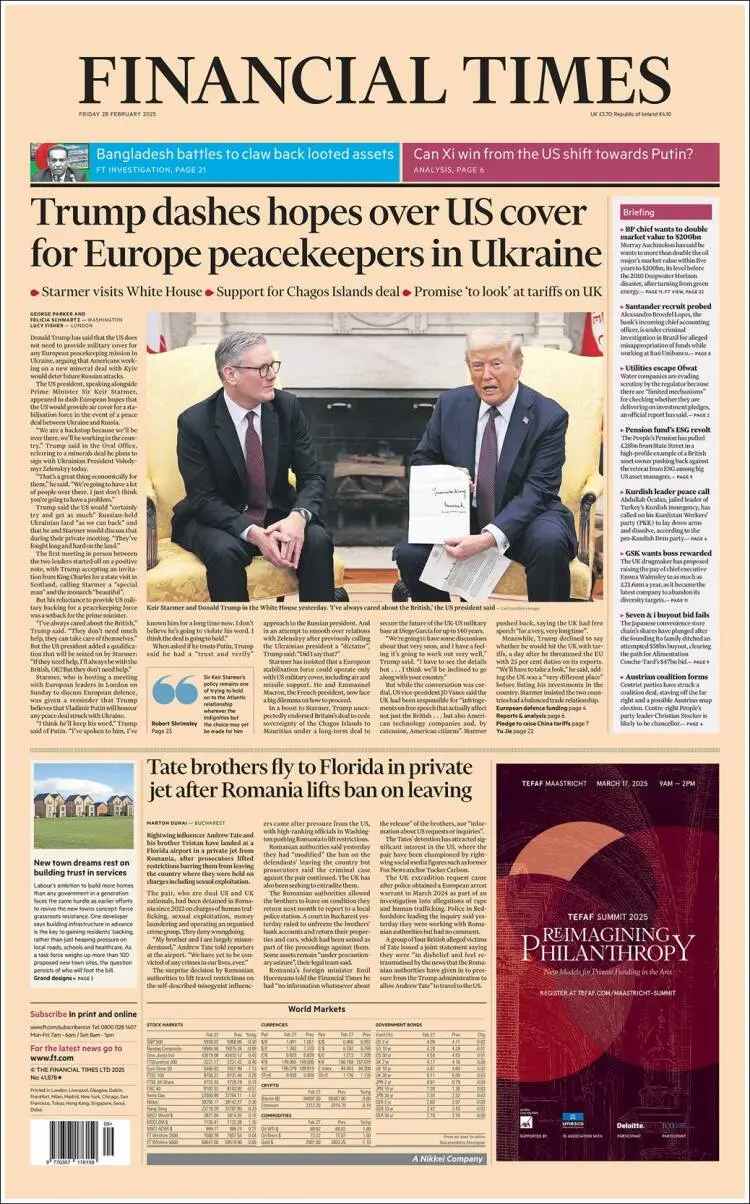 Prima-pagina-financial-times-edizione-di-oggi-2025-02-28