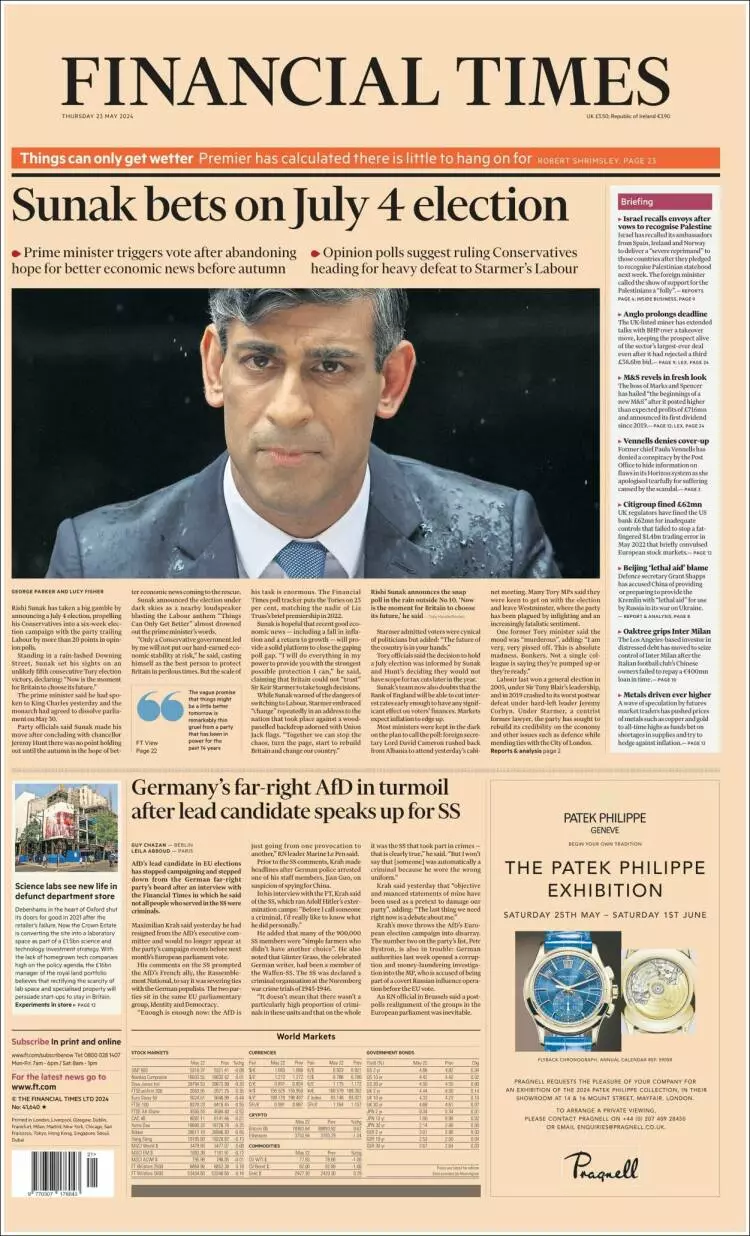 Prima-pagina-financial-times-edizione-di-oggi-23-05-2024