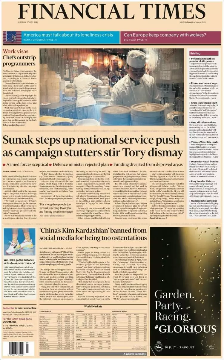 Prima-pagina-financial-times-edizione-di-oggi-27-05-2024