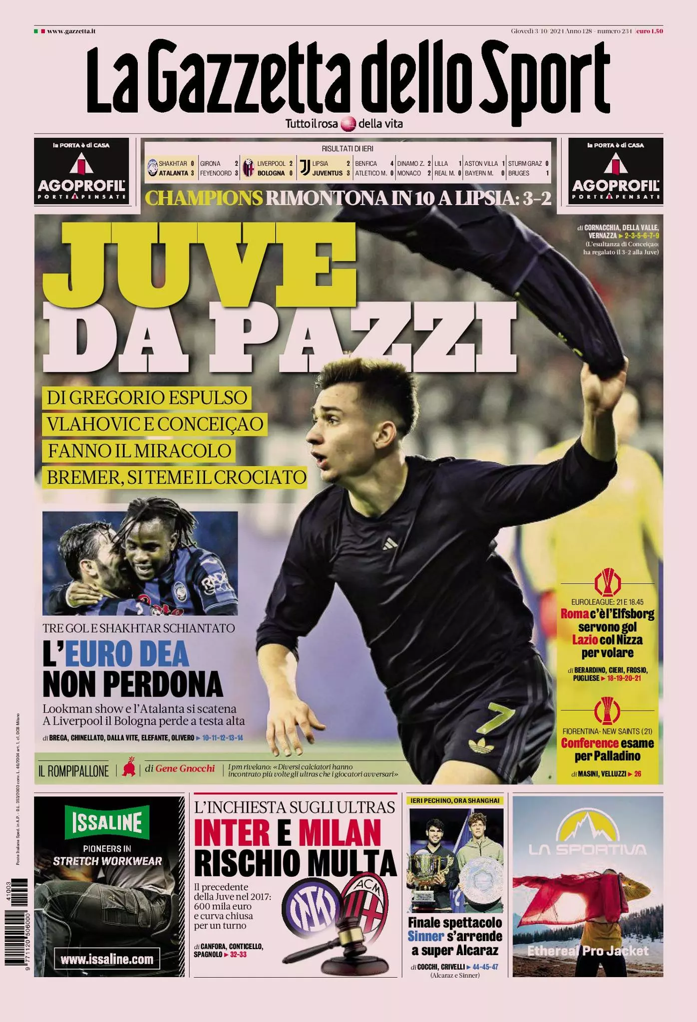 Prima-pagina-gazzetta-dello-sport-edizione-di-oggi-03-10-2024