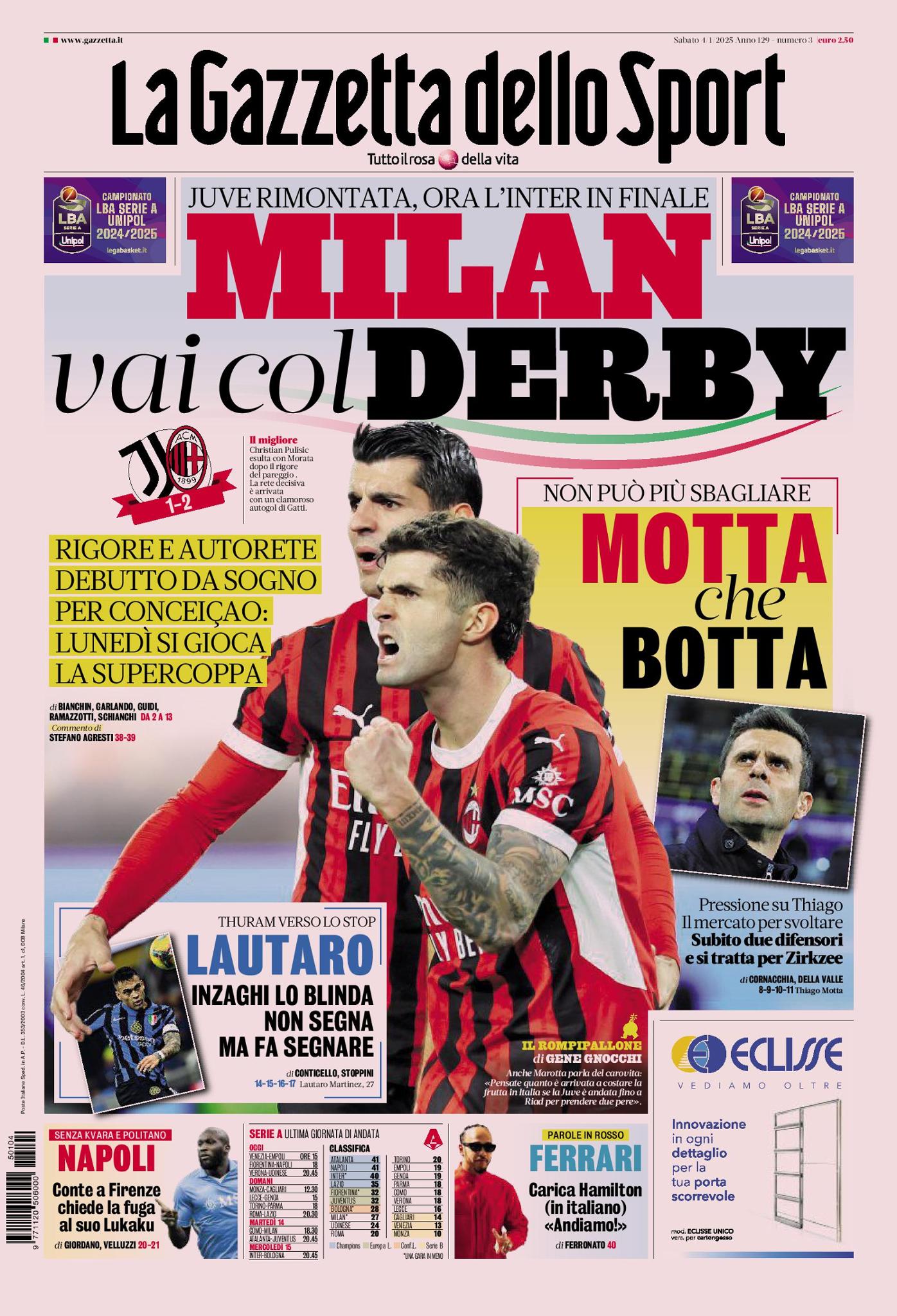 Prima-pagina-gazzetta-dello-sport-edizione-di-oggi-04-01-2025