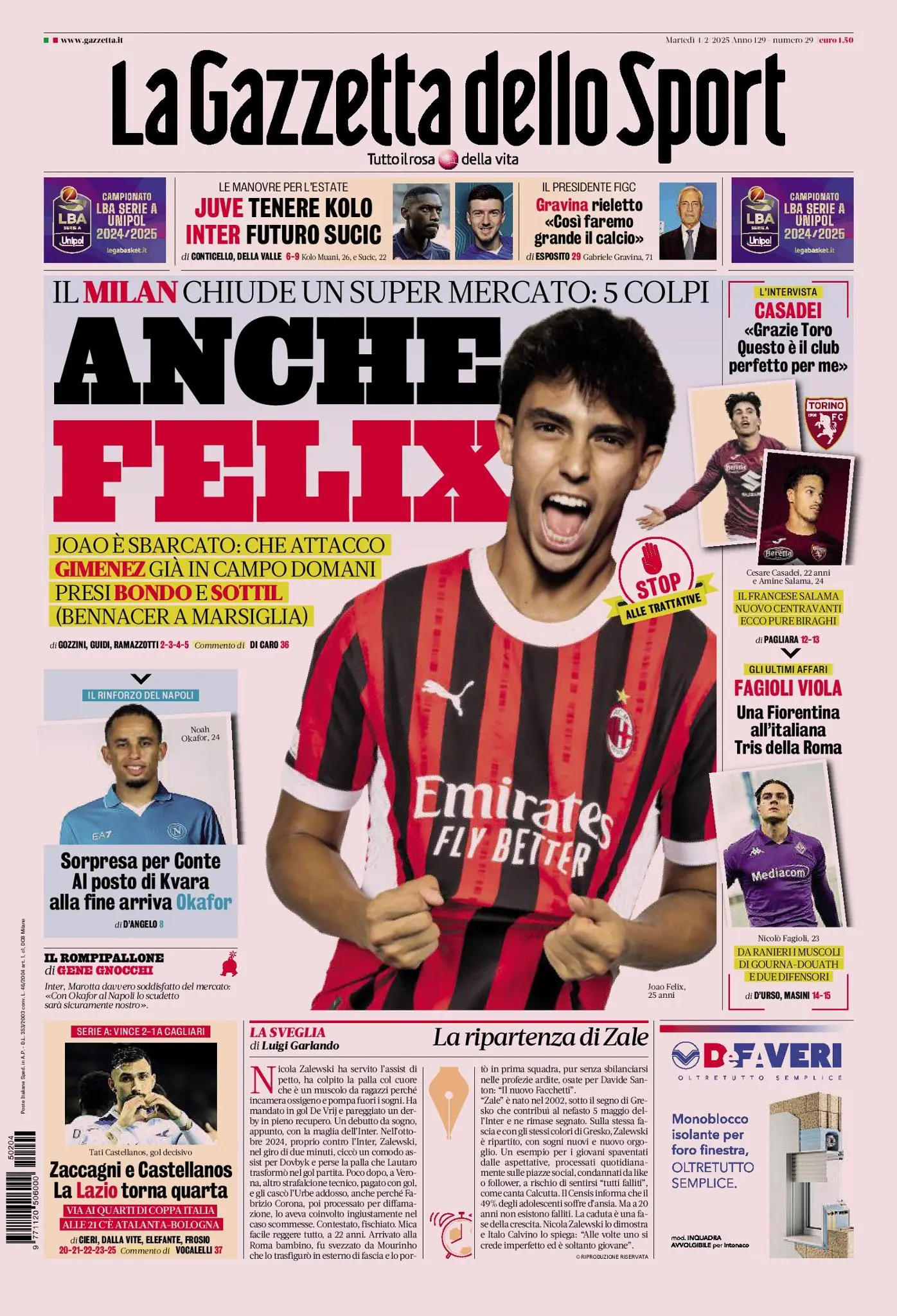 Prima-pagina-gazzetta-dello-sport-edizione-di-oggi-04-02-2025