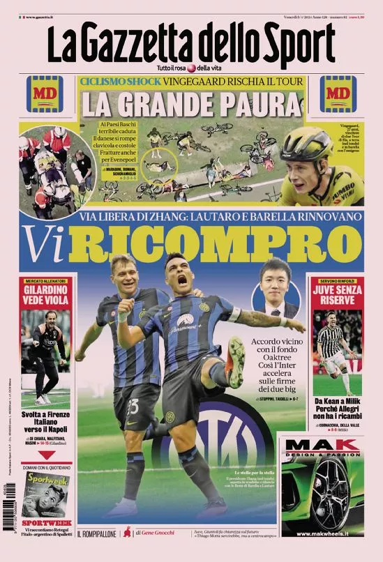 Prima-pagina-gazzetta-dello-sport-edizione-di-oggi-05-04-2024