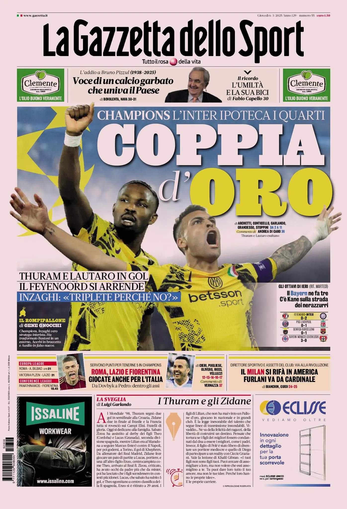 Prima-pagina-gazzetta-dello-sport-edizione-di-oggi-06-03-2025