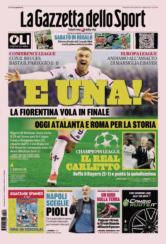 Prima-pagina-gazzetta-dello-sport-edizione-di-oggi-09-05-2024