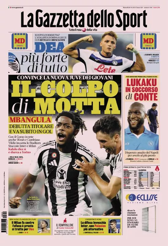 Prima-pagina-gazzetta-dello-sport-edizione-di-oggi-20-08-2024