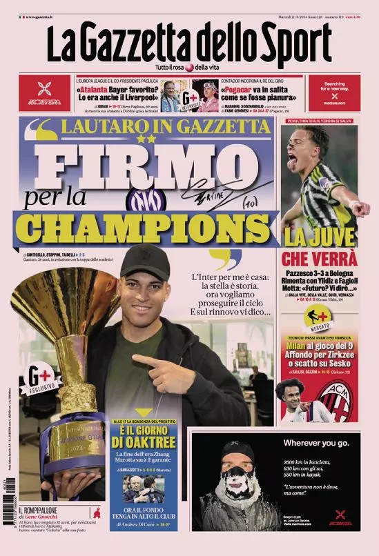 Prima-pagina-gazzetta-dello-sport-edizione-di-oggi-21-05-2024