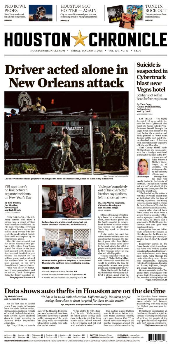 Prima-pagina-houston-chronicle-oggi-edizione-di-oggi-20250103