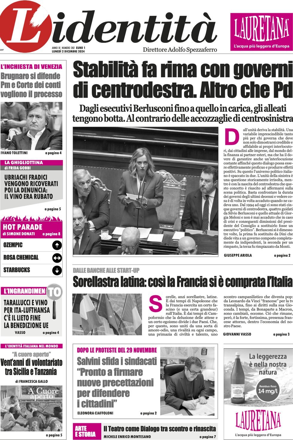 Prima-pagina-identita-edizione-di-oggi-02-12-2024